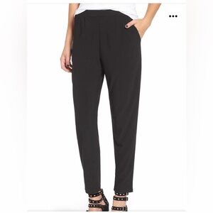 Leith pleat pants black